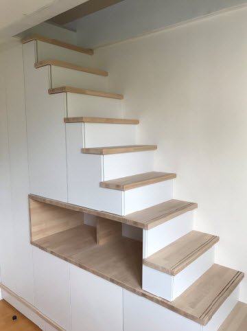 escalier placard sur mesure