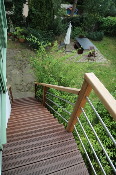 escalier extérieur sur mesure