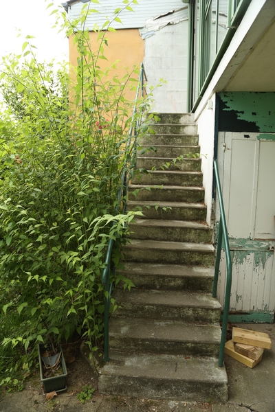 escalier exterieur sur mesure