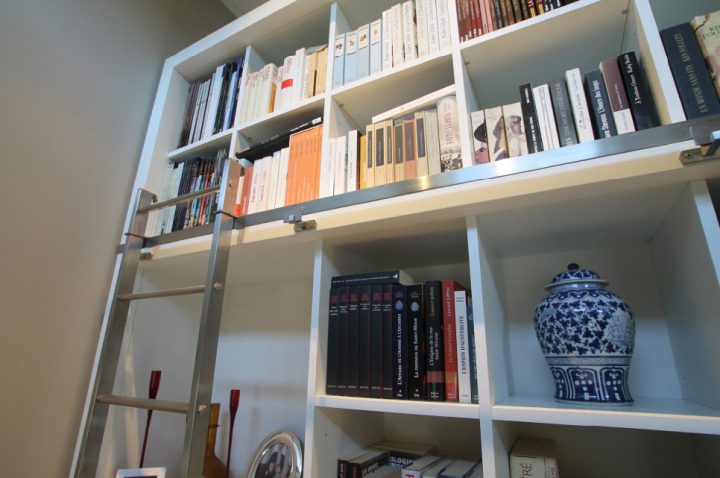 Aménagement d’une bibliothèque sur-mesure près d’Angers