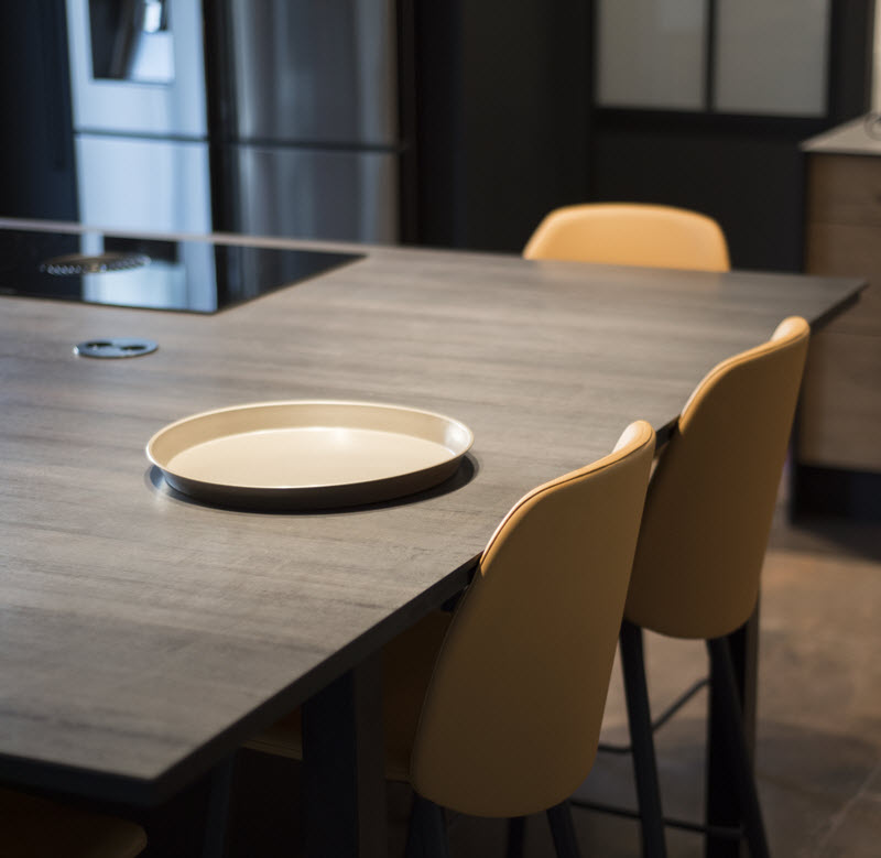 Réalisation d’une cuisine équipée sur-mesure près d’Angers