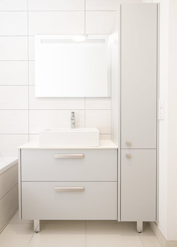 Meuble de salle de bain sur mesure à Angers