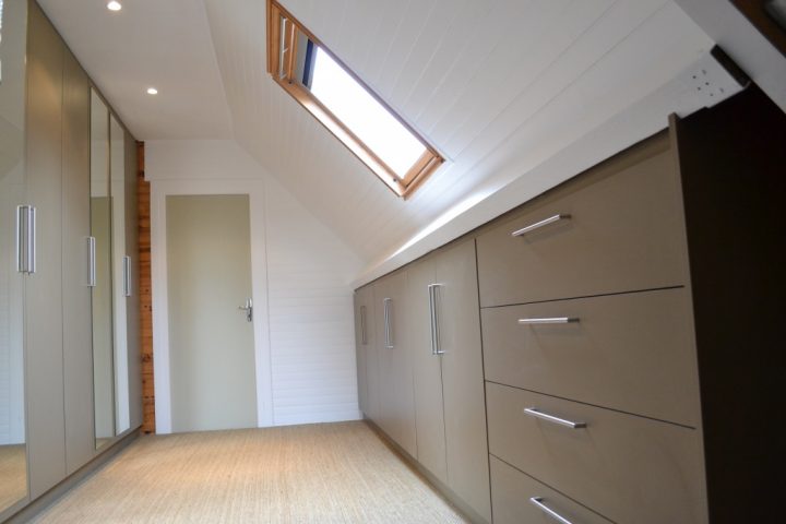 rangement sous pente