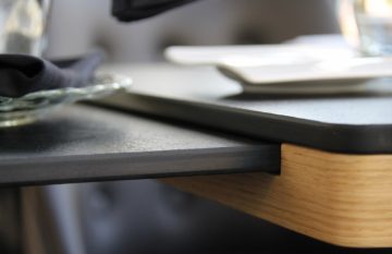 tablette sur table sur mesure