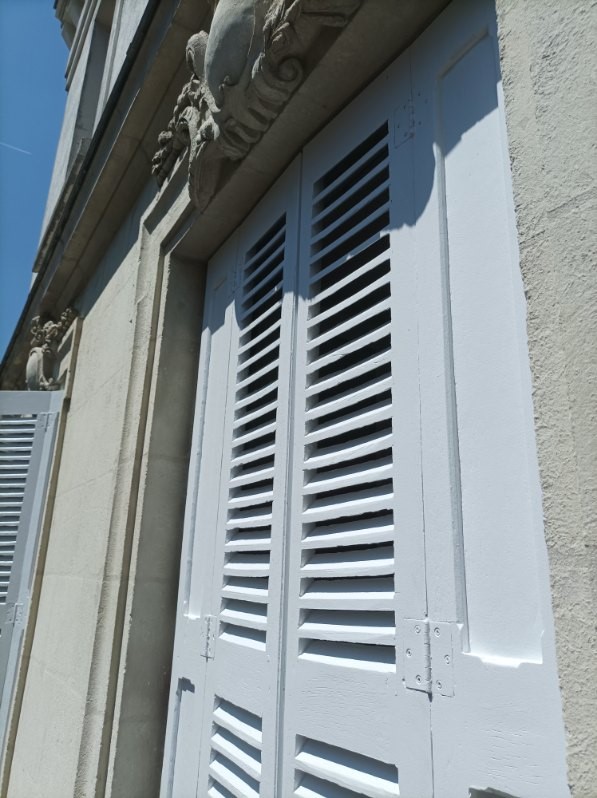 Rénovation de volet battant en bois à Angers